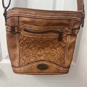 B.O.C. Crossbody Purse Shoulder Bag Brown Born of Concept B.O.C.